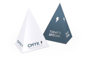 Aufsteller Pyramide